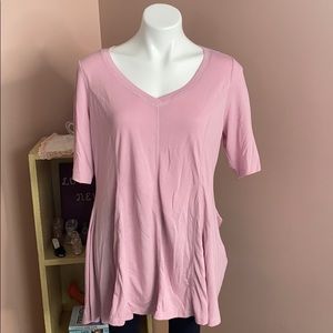 Tunic season!!  Pretty light pink!